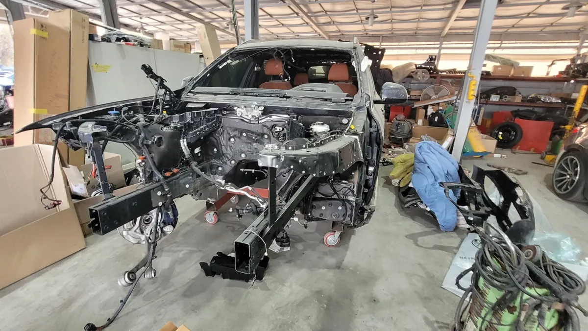 미수선 처리, BMW X7